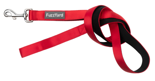 FuzzYard Leash Rebel (color: Red, size: S)